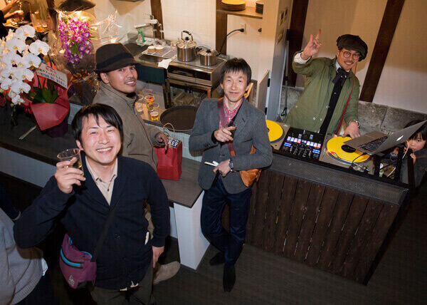 DJブースも設置できます